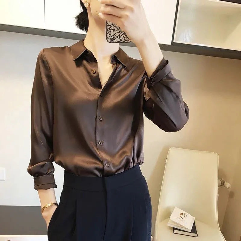 Women Satin Blouse