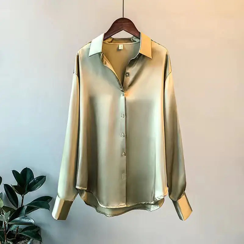 Women Satin Blouse