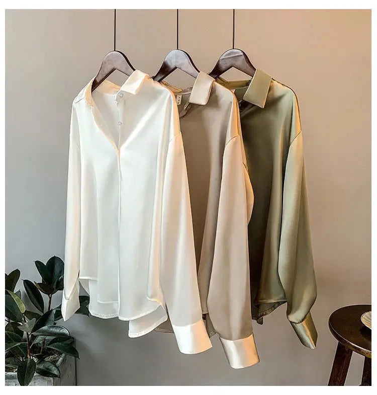 Women Satin Blouse
