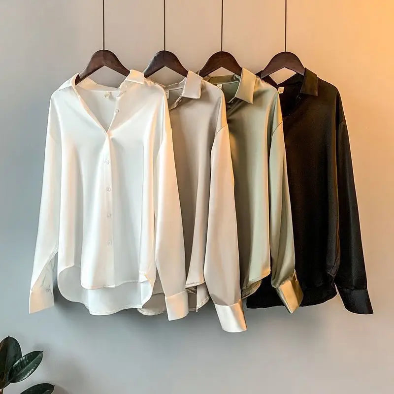 Women Satin Blouse