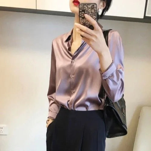 Women Satin Blouse