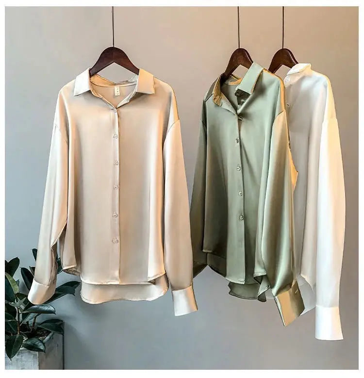 Women Satin Blouse