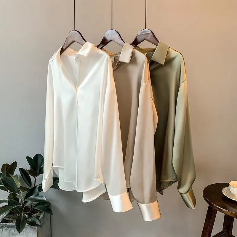Women Satin Blouse