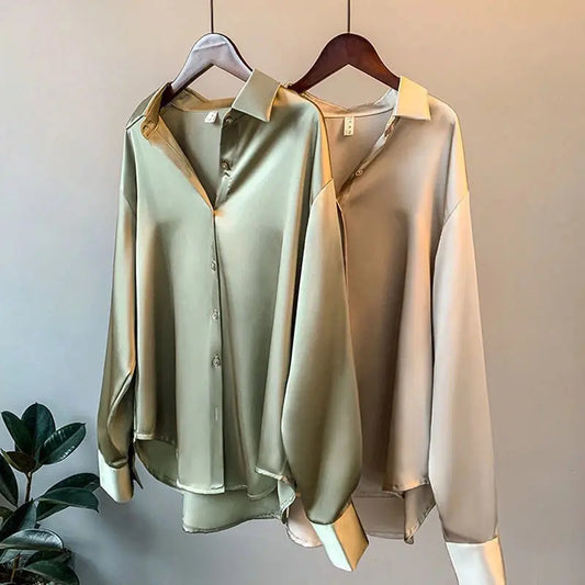 Women Satin Blouse