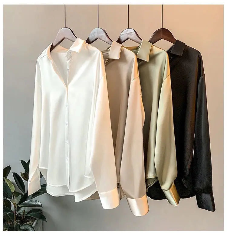 Women Satin Blouse