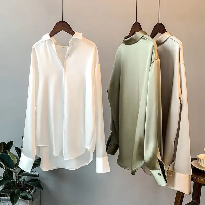 Women Satin Blouse