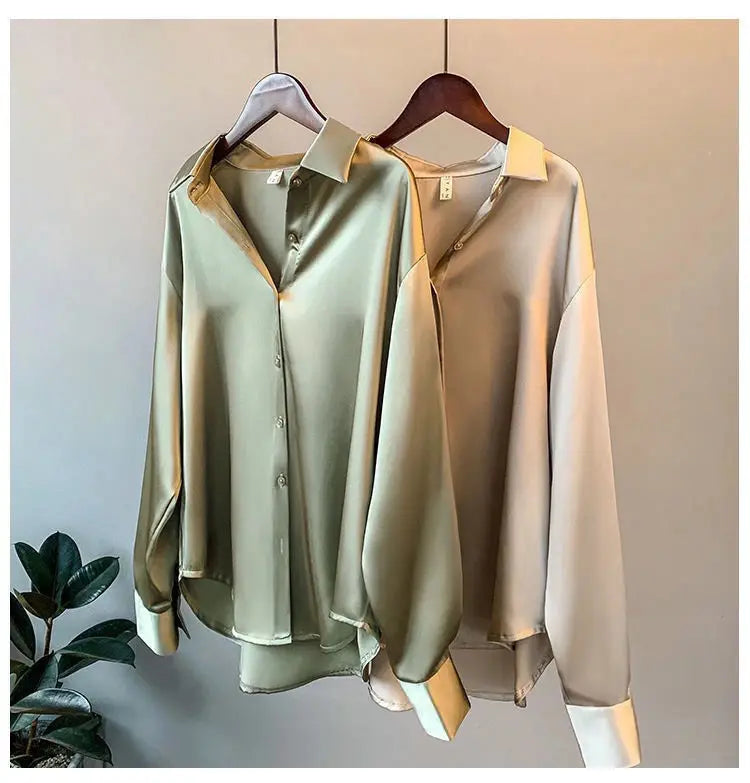 Women Satin Blouse